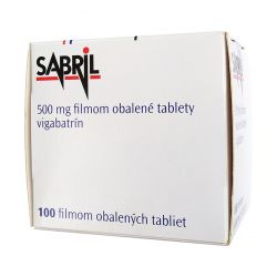 Сабрил (Вигабатрин) таблетки 500мг №100 (100 таблеток) в Саранске и области фото