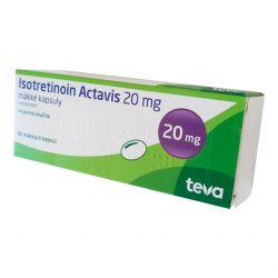Изотретиноин Actavis (аналог Акненормин, Aknenormin) капс. 20мг 30шт в Саранске и области фото