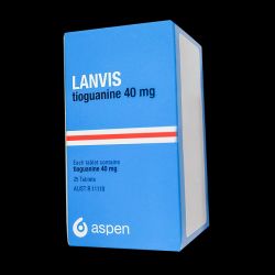 Ланвис (Тиогуанин) таблетки 40мг 25шт в Саранске и области фото