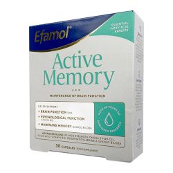 Эфамол Брейн Мемори Актив / Efamol Brain Active Memory капсулы №30 в Саранске и области фото