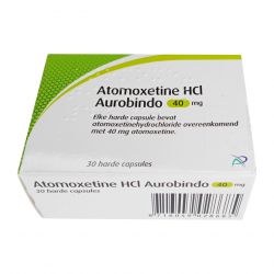 Атомоксетин HCL 40 мг Европа :: Аналог Когниттера :: Aurobindo капс. №30 в Саранске и области фото