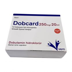 Добутамин Добкард Dobcard (dobutamine) р-р д/ин амп 250мг/20мл в Саранске и области фото