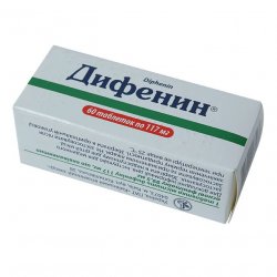 Дифенин (Фенитоин) таблетки 117мг №60 в Саранске и области фото