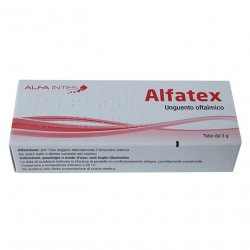 Альфатекс (Эубетал Антибиотико) глазная мазь 3г в Саранске и области фото