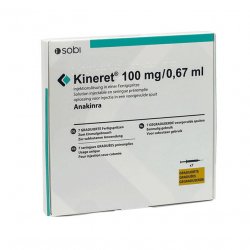 Кинерет (Анакинра) раствор для ин. 100 мг №7 в Саранске и области фото