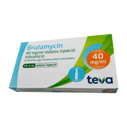 Бруламицин раствор для инъекций 40мг/мл 2мл! (80мг) ампулы №10 в Саранске и области фото